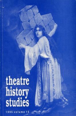 Robert Schanke - Theatre History Studies 1995, Häftad. Tillgänglighet: Tillfälligt slut