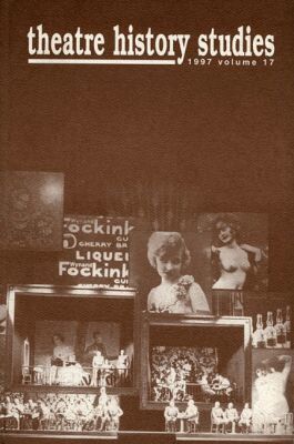 Robert Schanke - Theatre History Studies 1997, Häftad. Tillgänglighet: Tillfälligt slut