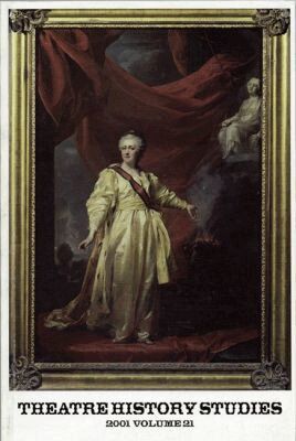 Robert Schanke - Theatre History Studies 2001, Häftad. Tillgänglighet: Tillfälligt slut