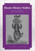 Theatre History Studies v. 27