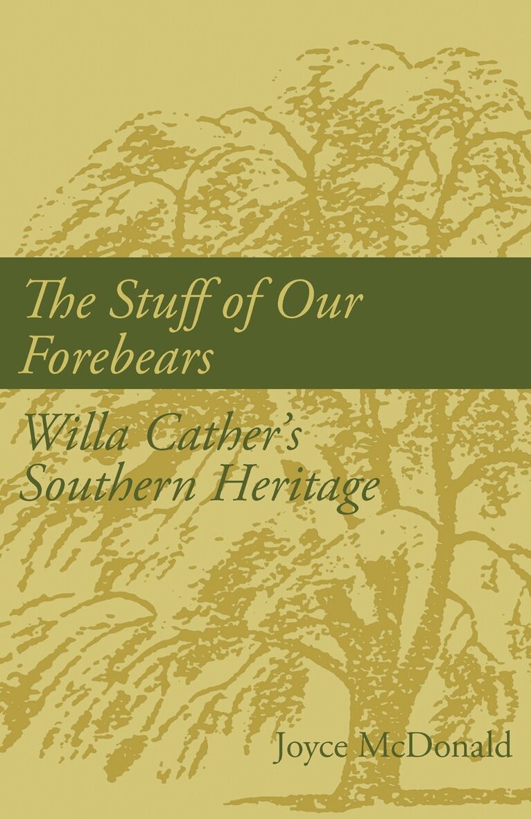 Joyce McDonald - Stuff of Our Forebears, Häftad
