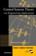 Control Systems Theory with Engineering Applications