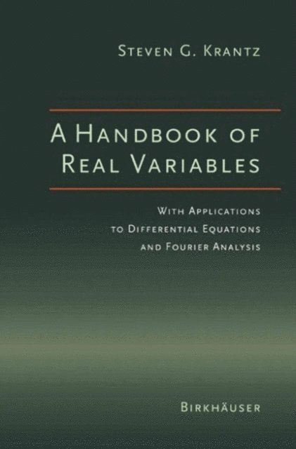 Steven G. Krantz - Handbook of Real Variables, E-bok