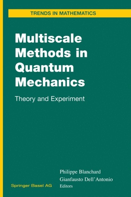 Gianfausto Dell'Antonio, Philippe Blanchard - Multiscale Methods in Quantum Mechanics, E-bok