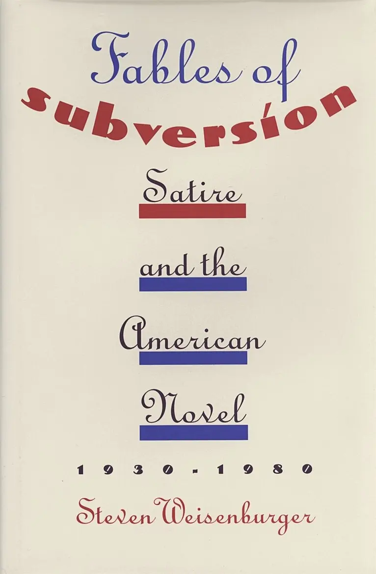 Steven Weisenburger - Fables of Subversion, Inbunden. Tillgänglighet: Tillfälligt slut