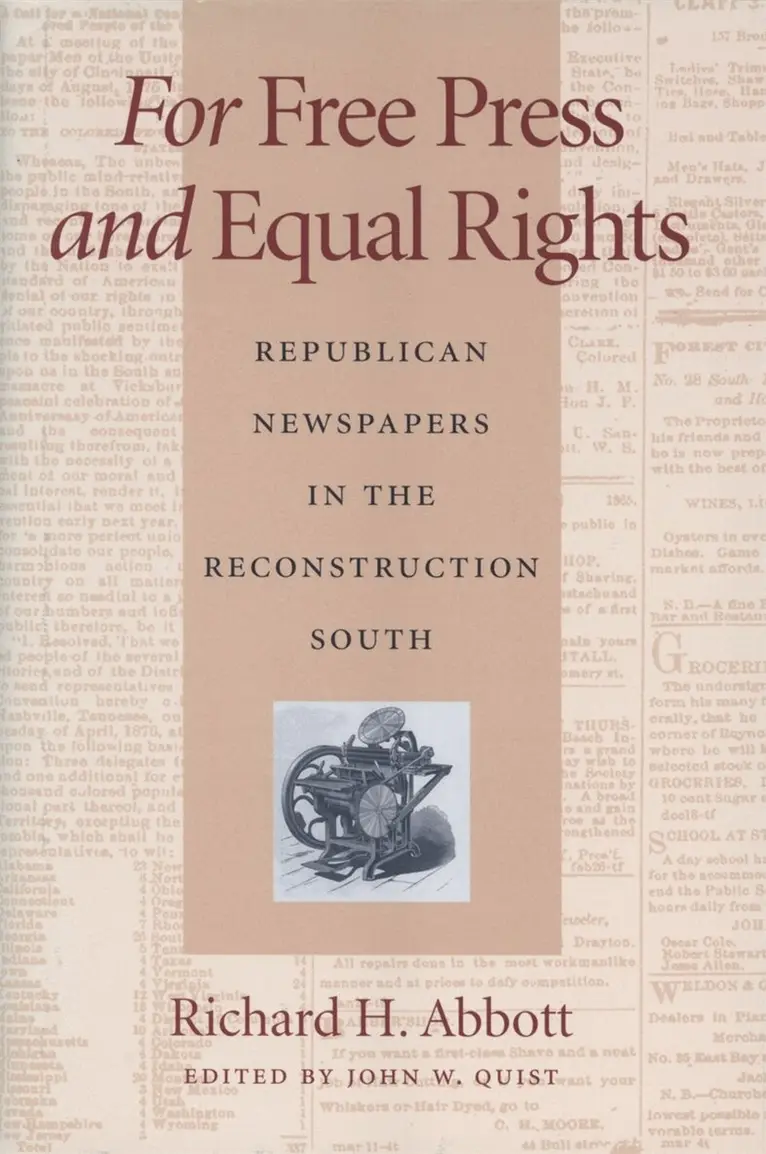 Richard H. Abbott, John W. Quist - For Free Press and Equal Rights, Inbunden. Tillgänglighet: Lägg i varukorg