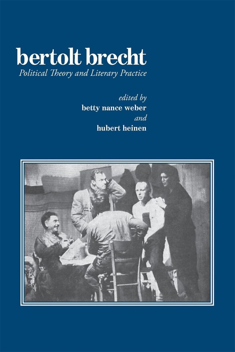 Betty Nance Weber, Hubert Heinen - Bertolt Brecht, Häftad