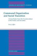 Communal Organization and Social Transition