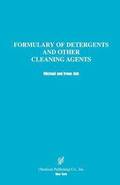 A Formulary of Detergents and Other Cleaning Agents