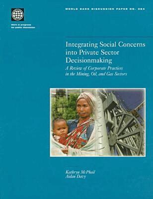 World Bank - Integrating Social Concerns Into Private Sector Decisionmaking, Häftad. Tillgänglighet: Tillfälligt slut
