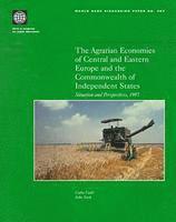 Csaba Csaki, John Nash - Agrarian Economies of Central and Eastern Europe and the Commonwealth of Independent States, Häftad. Tillgänglighet: Tillfälligt slut