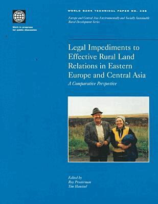 World Bank - Legal Impediments to Effective Rural Land Relations in Eastern Europe and Central Asia, Inbunden. Tillgänglighet: Tillfälligt slut