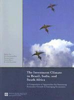 Qimiao Fan, Jose Guilherme Reis, Michael Jarvis, Andrew Beath - Investment Climate in Brazil, India, and South Africa, Häftad. Tillgänglighet: Tillfälligt slut