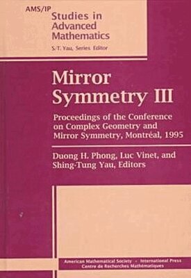 American Mathematical Society - Mirror Symmetry III, Inbunden