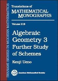 Algebraic Geometry, Volume 3