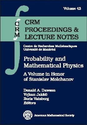 American Mathematical Society - Probability and Mathematical Physics, Häftad