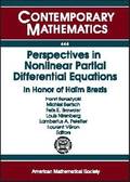 Perspectives in Nonliner Partial Differential Equations