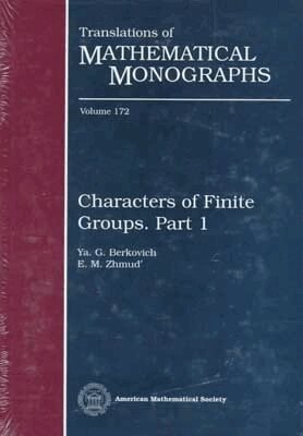 Characters of Finite Groups, Part 1