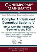 Complex Analysis and Dynamical Systems IV