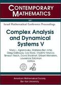 Complex Analysis and Dynamical Systems V