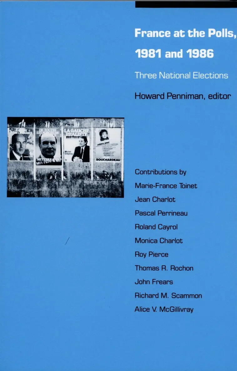 Howard R. Penniman - France at the Polls, 1981 and 1986, Häftad. Tillgänglighet: Tillfälligt slut