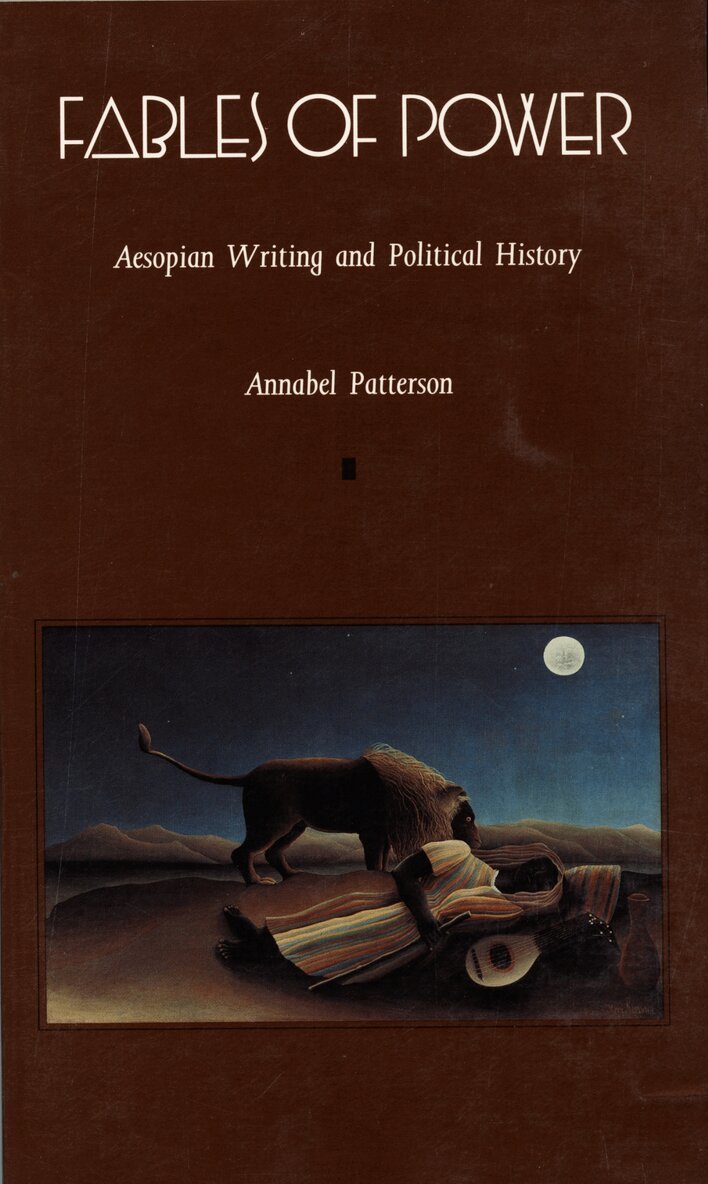 Annabel Patterson - Fables of Power, Inbunden. Tillgänglighet: Tillfälligt slut
