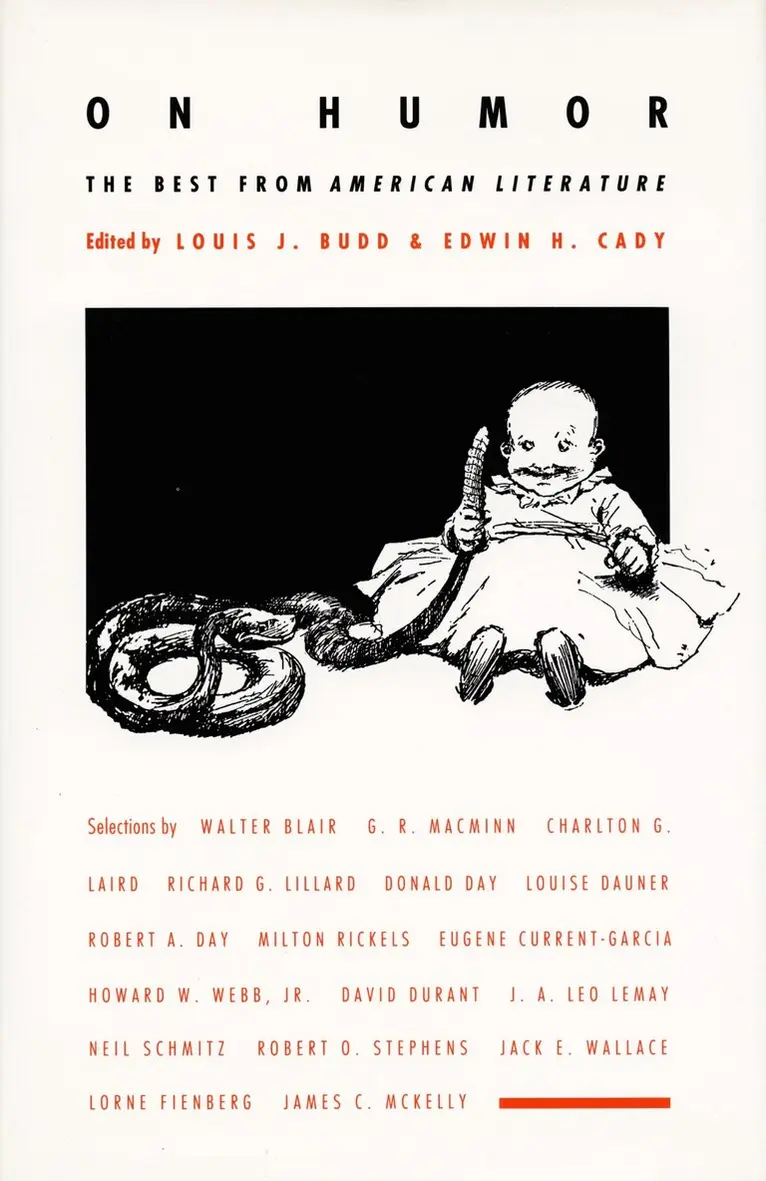 Edwin H. Cady, Louis J. Budd - On Humor, Inbunden. Tillgänglighet: Tillfälligt slut