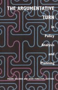 Argumentative Turn in Policy Analysis and Planning