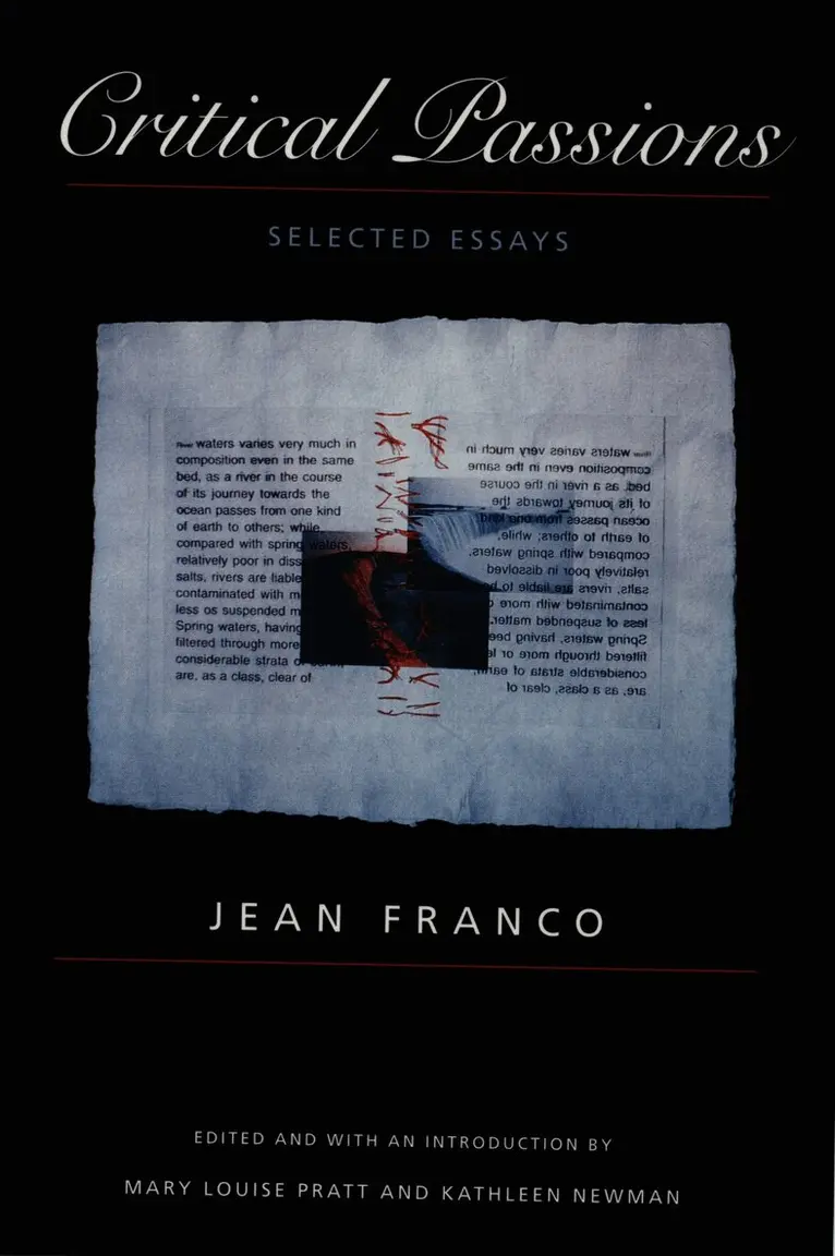 Jean Franco, Mary Louise Pratt, Kathleen M. Newman - Critical Passions, Inbunden. Tillgänglighet: Tillfälligt slut