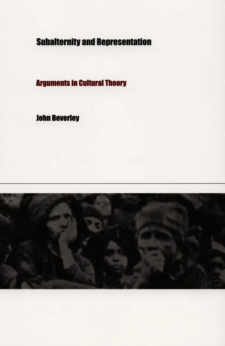 John Beverley - Subalternity and Representation, Inbunden. Tillgänglighet: Tillfälligt slut