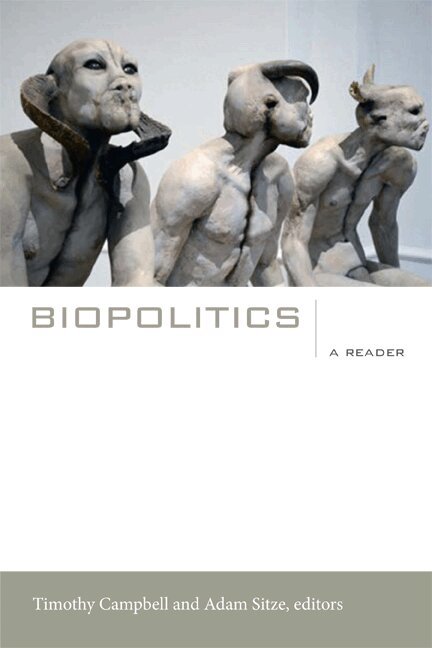 Timothy Campbell, Adam Sitze - Biopolitics, Inbunden