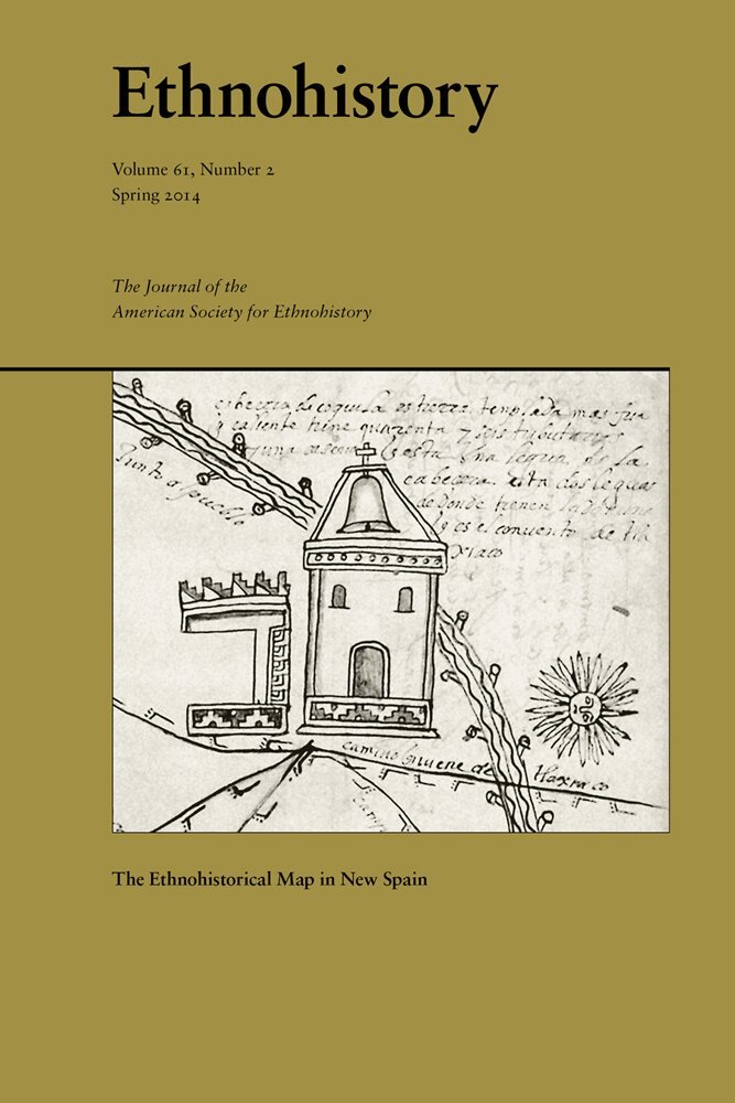 Alex Hidalgo, John Lopez - Ethnohistorical Map in New Spain, Häftad. Tillgänglighet: Tillfälligt slut