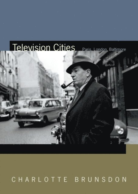 Charlotte Brunsdon - Television Cities, E-bok