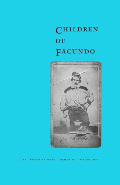 Ariel de la Fuente - Children of Facundo, E-bok