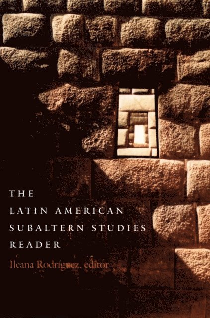 Maria Milagros Lopez, Iliana Yamileth Rodriguez - Latin American Subaltern Studies Reader, E-bok