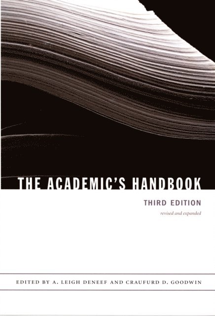 A. Leigh DeNeef, Craufurd D. Goodwin - Academic's Handbook, E-bok