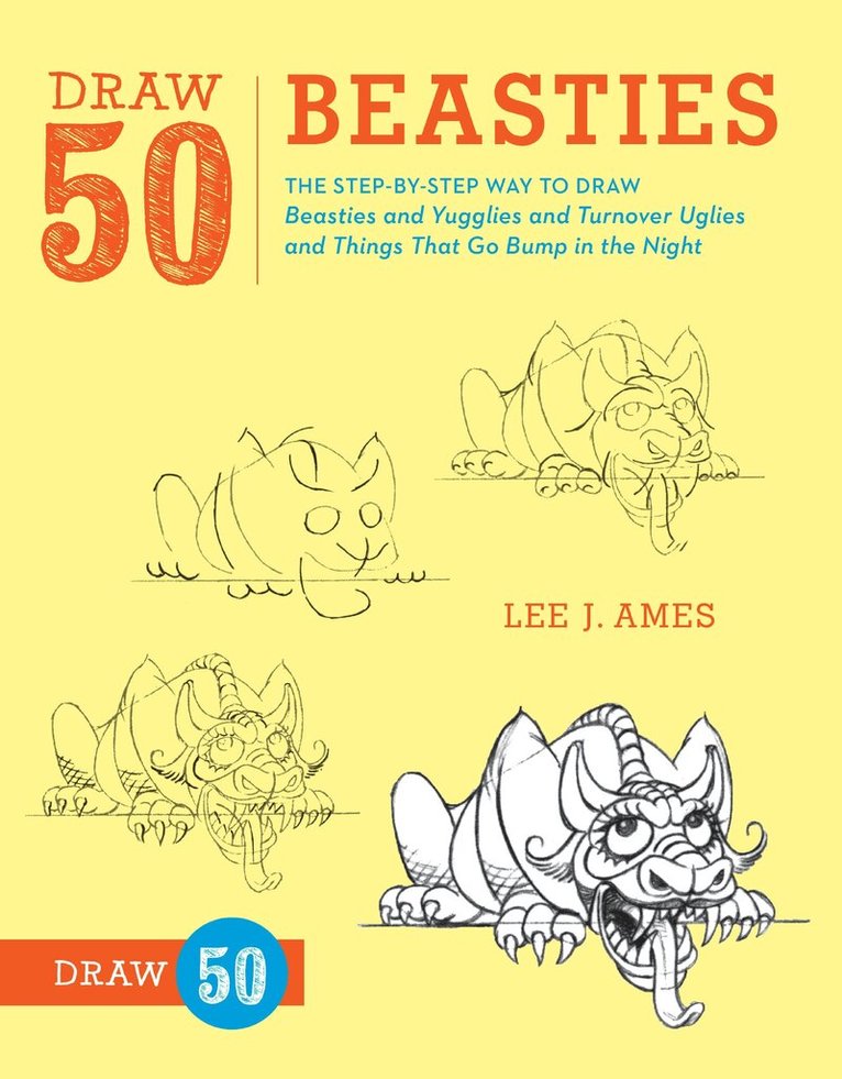 L Ames - Draw 50 Beasties, Häftad. Tillgänglighet: Tillfälligt slut