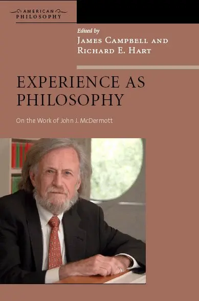James Campbell, Richard E. Hart - Experience As Philosophy, Inbunden. Tillgänglighet: Tillfälligt slut