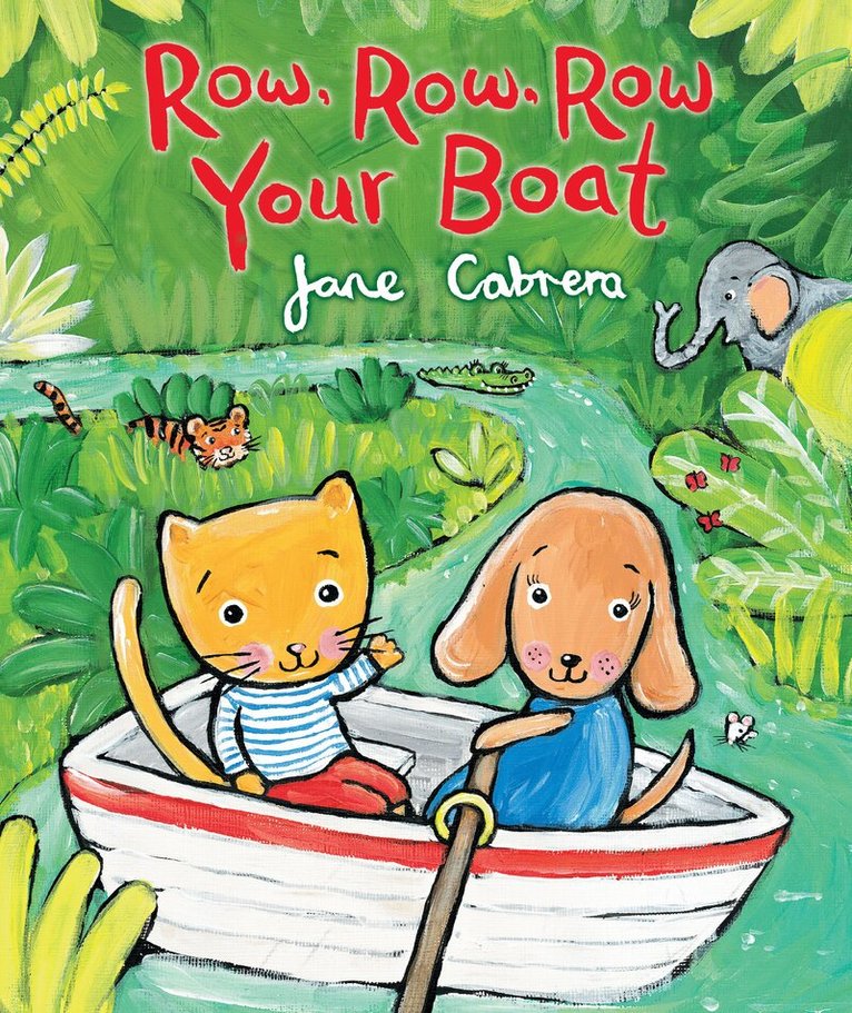 Jane Cabrera - Row, Row, Row Your Boat, Kartonnage