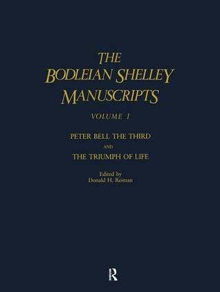 Percy Bysshe Shelley - Bodleian Shelley Manuscripts, Inbunden