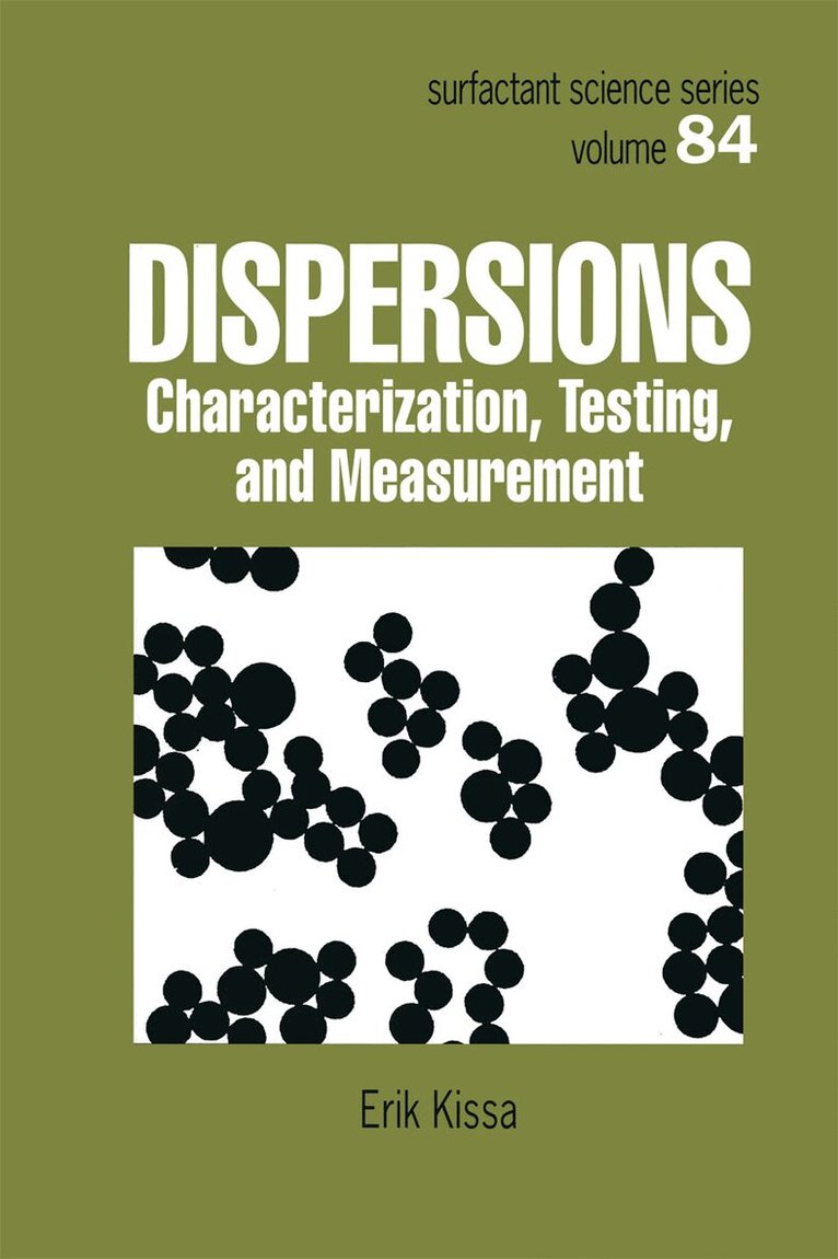 Erik Kissa - Dispersions, Inbunden