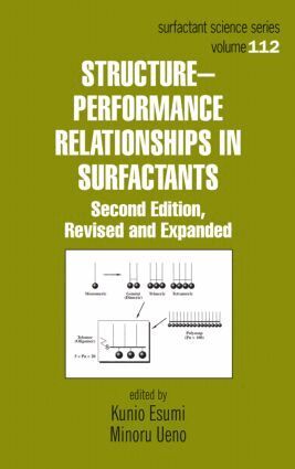 Kunio Esumi, Minoru Ueno - Structure-Performance Relationships in Surfactants, Inbunden