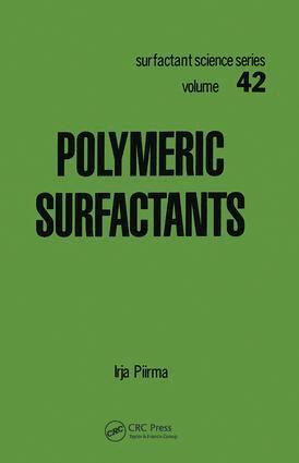 Irja Piirma - Polymeric Surfactants, Inbunden