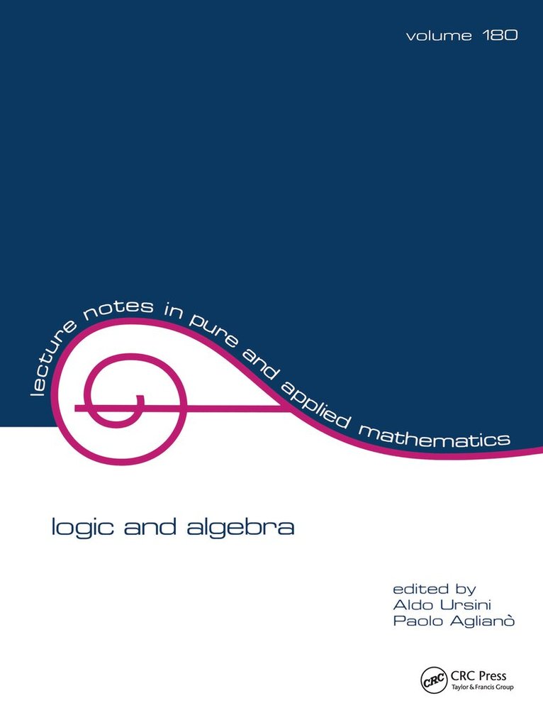 Aldo Ursini, Ursini Ursini, Paolo Agliano, Aldo Ursini - Logic and Algebra, Häftad