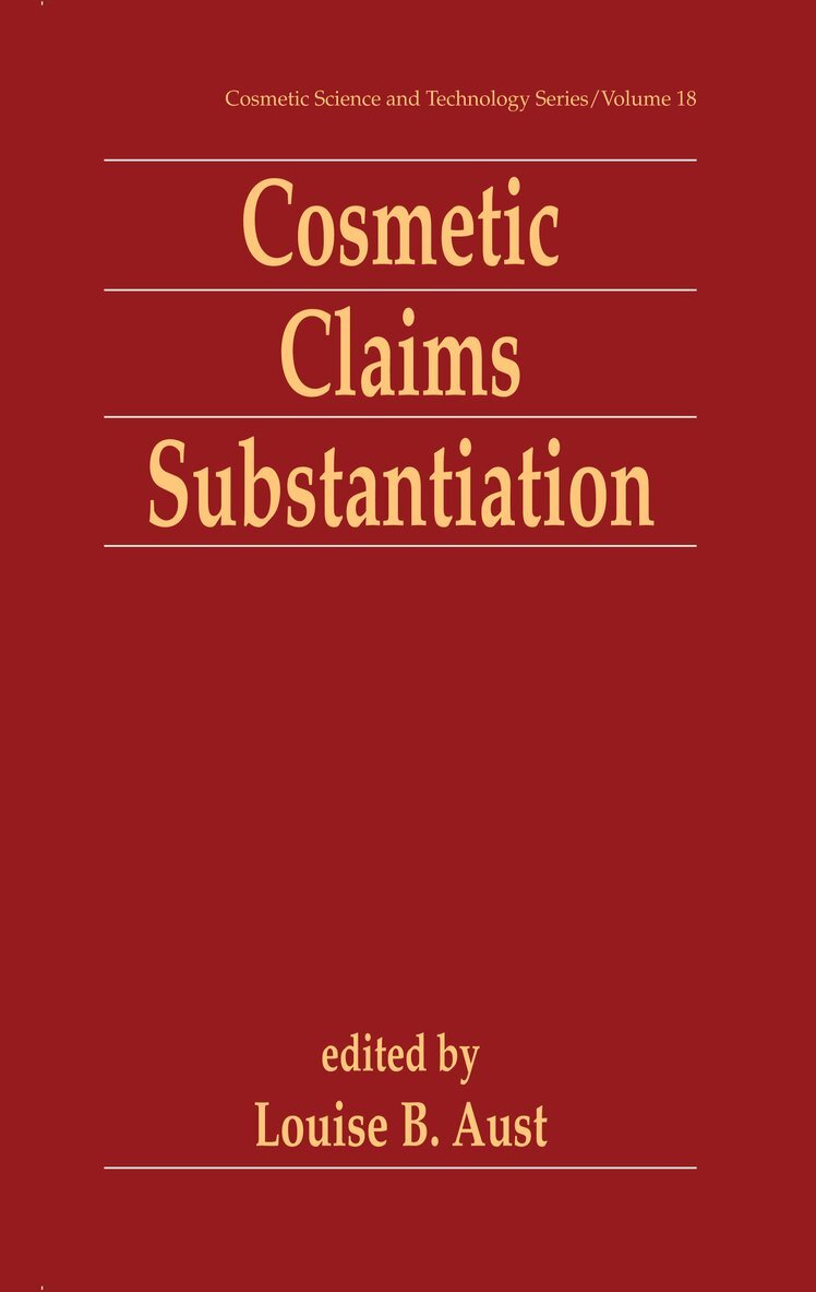Louise Aust - Cosmetic Claims Substantiation, Inbunden. Tillgänglighet: Lägg i varukorg