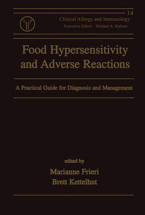 Marianne Frieri - Food Hypersensitivity and Adverse Reactions, Inbunden