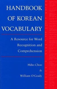 Handbook of Korean Vocabulary