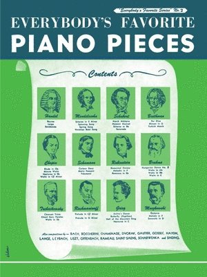 Everybody's Favorite Piano Pieces, Häftad