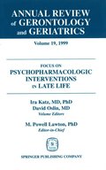 Annual Review of Gerontology and Geriatrics, Volume 19, 1999