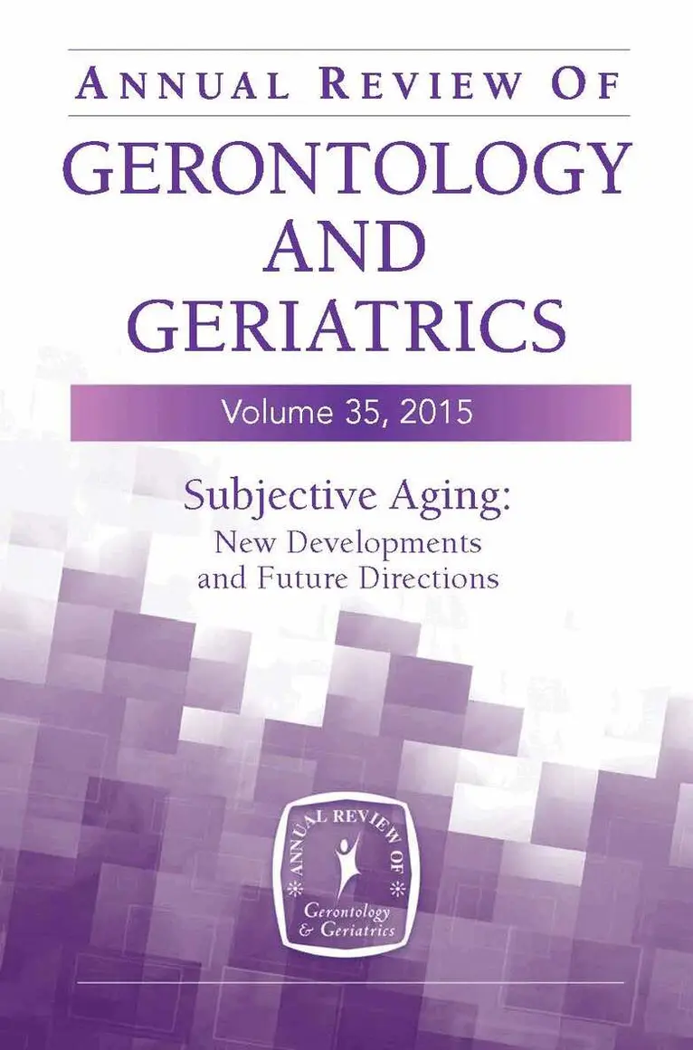 Manfred Diehl, Hans-Werner Wahl - Annual Review of Gerontology and Geriatrics, Volume 35, 2015, Inbunden. Tillgänglighet: Tillfälligt slut